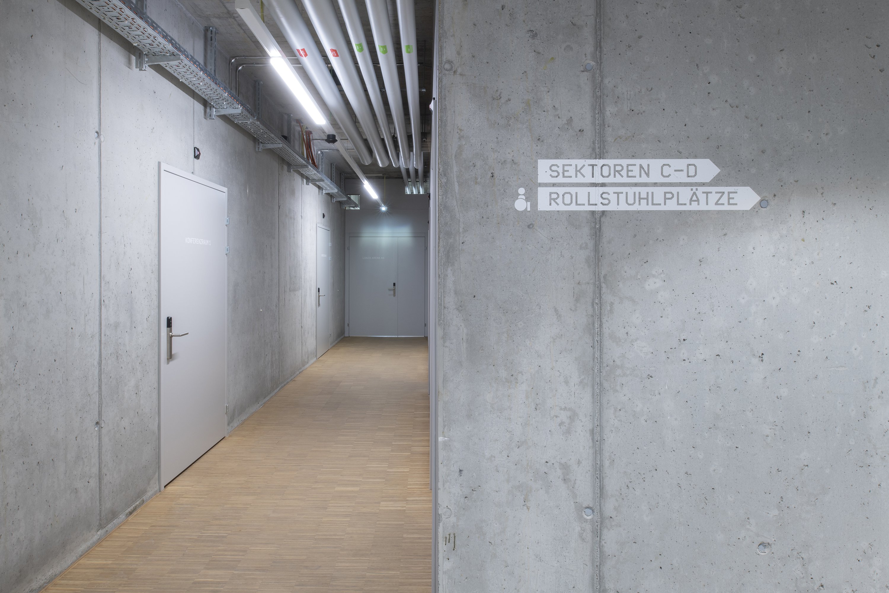 kong signaletik lonza arena visp 2019