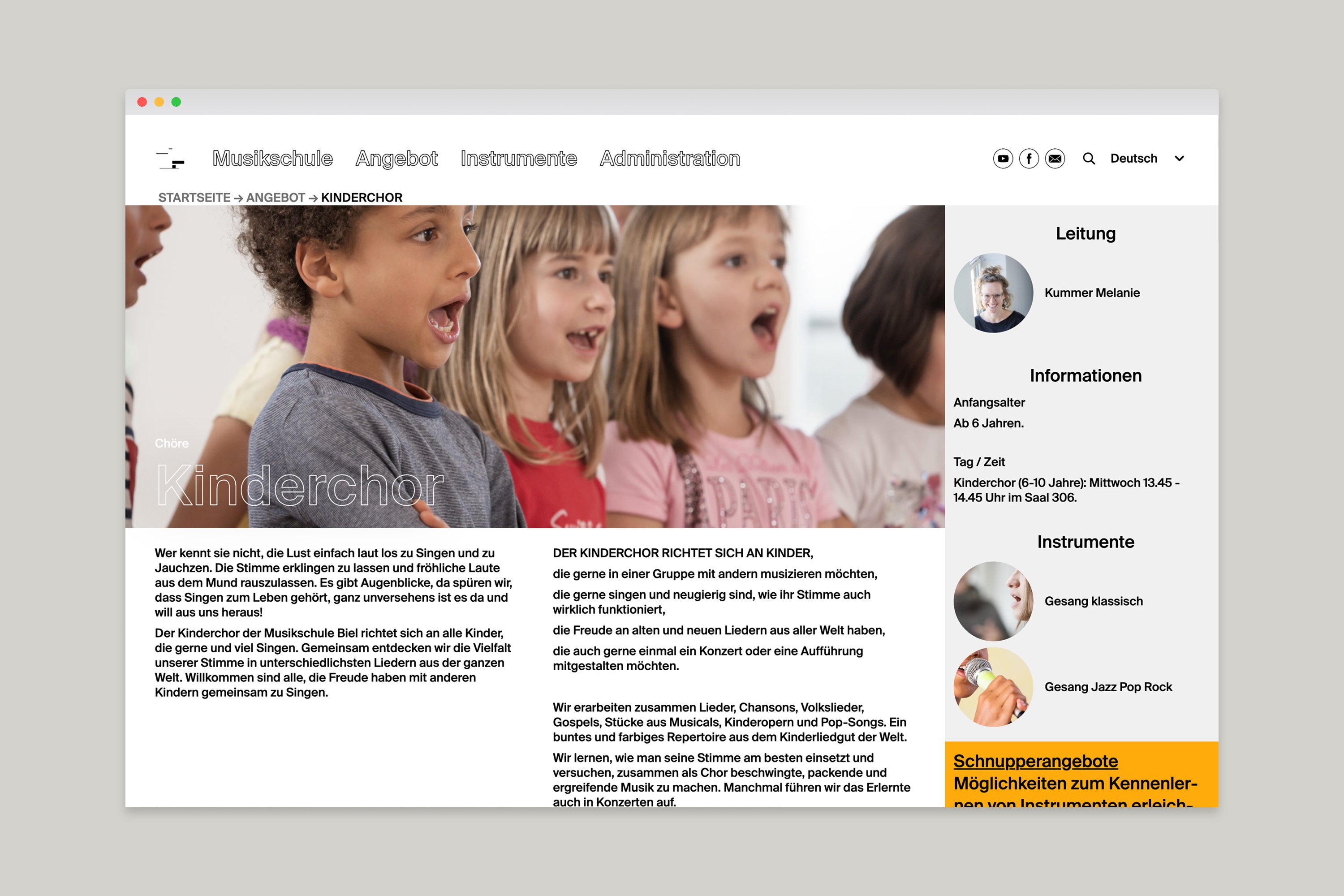 kong website musikschule biel/bienne 2020