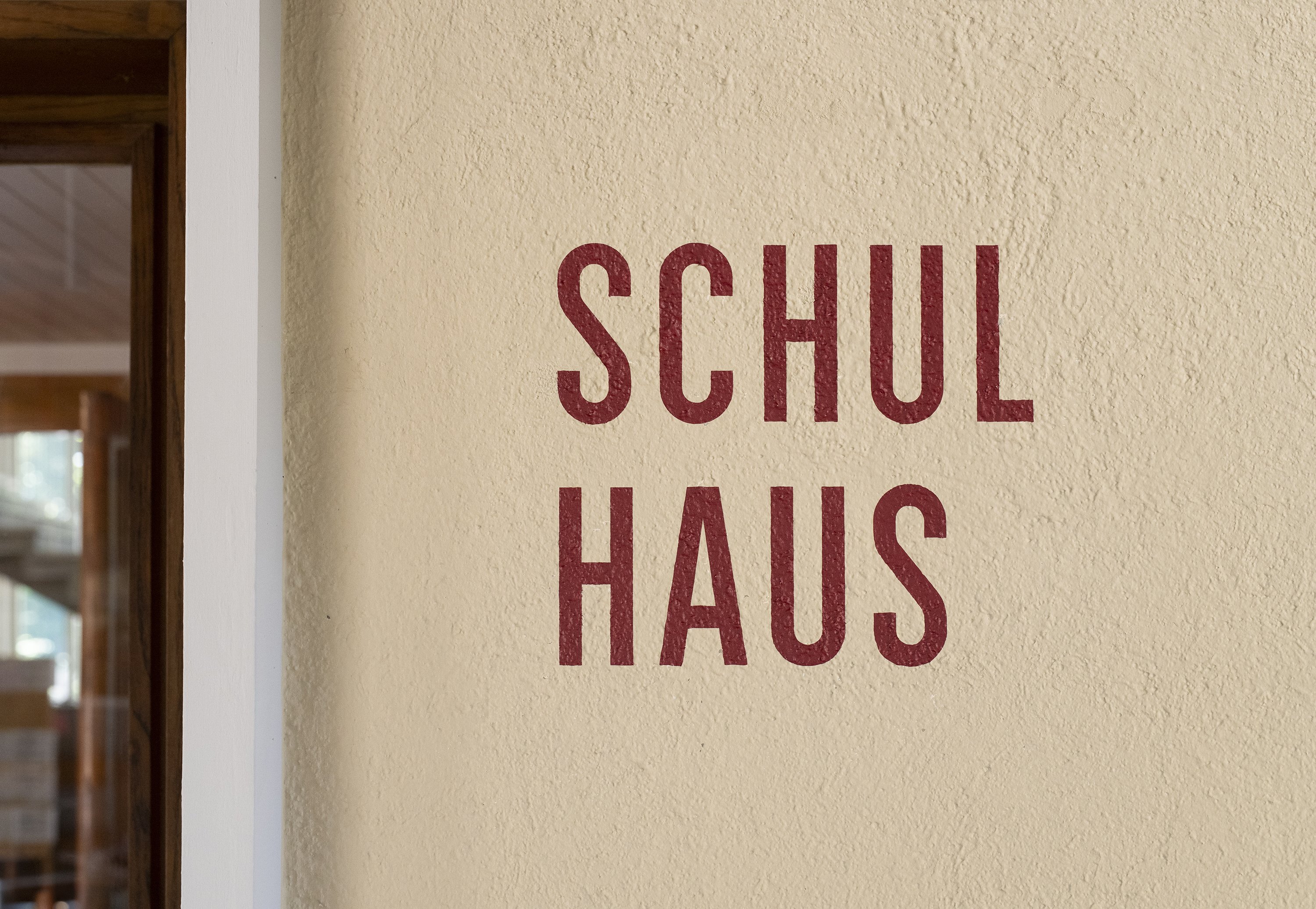 kong signaletik signage schule vorstadt, solothurn 2024